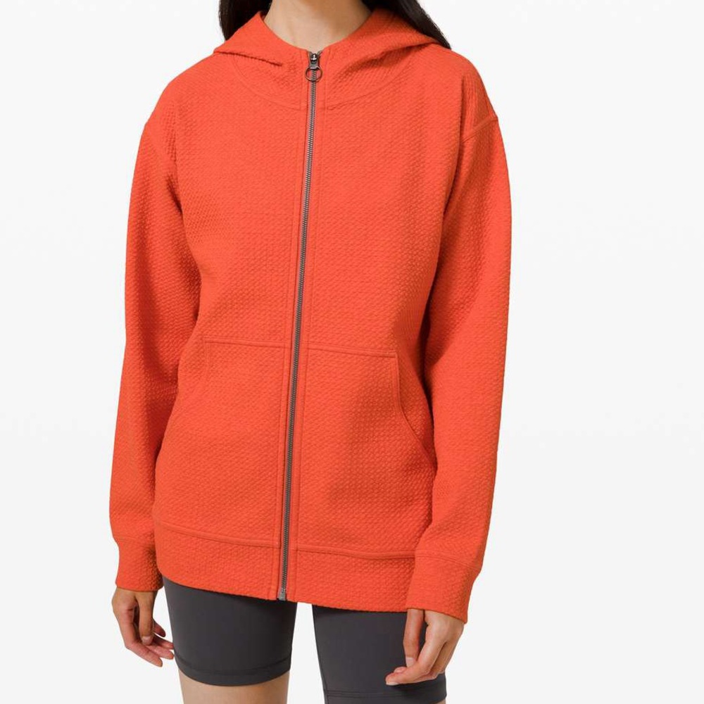 Lululemon Athletica All Yours Orange Jacket